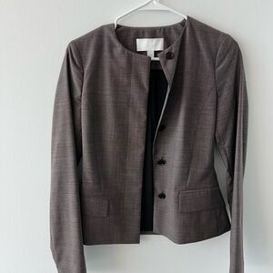 Hugo Boss Gray Blazer Tailored Fit Modern Design